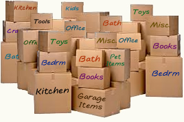 Cardboard Storage Boxes for Storage Units